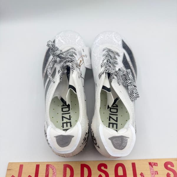 Adidas Adizero Electric Mens 13 White Black Football Cleats Shoes IE8867 NWT Adidas Adizero Electric Football Cleats White Black IE8867  main image 3