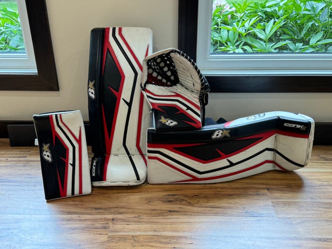 27" 2024 Brian's Iconik Regular Goalie Full Set (Used)