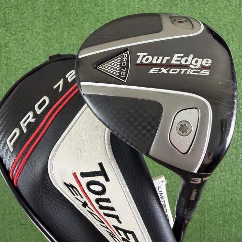 Tour Edge Exotics Pro 721 15 3 Wood Diamana Black Ahina Extra Stiff X Flex