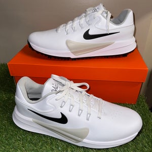 Nike Victory Pro 4 Golf Shoes White FZ7611-100 Men's Size 13 Scottie Scheffler
