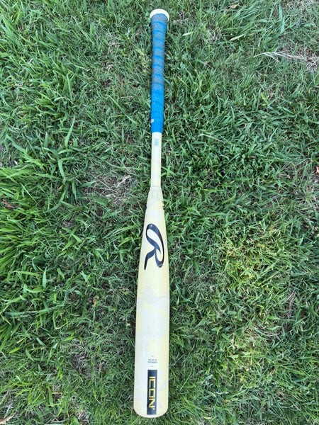 2025 Rawlings Icon Composite BBCOR Certified Bat (-3) 30 oz 33" (Used)