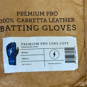 Bruce Bolt Long Cuff Blue (like NEW-please read)
