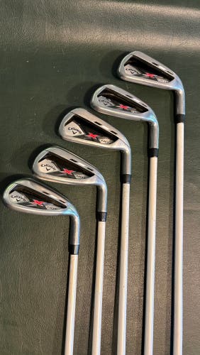 Men's Callaway X Hot Right Handed Iron Set 7 Pieces (Used)