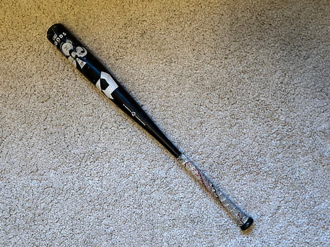 2022 DeMarini The Goods One Piece Alloy BBCOR Certified Bat (-3) 30 oz 33" (Used)
