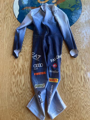 Used Italian national team ski racing suit