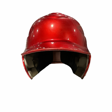 Used Rawlings Baseball Helmet 6 1 2-7 1 2 Batting Helmet No Mask Red One Size 11834-s000052397