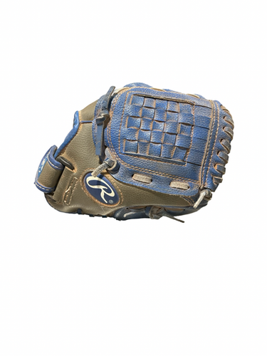 Used Rawlings Savage Bb Sb Glove Rh Throw Royal Blue 10" 11834-s000052403
