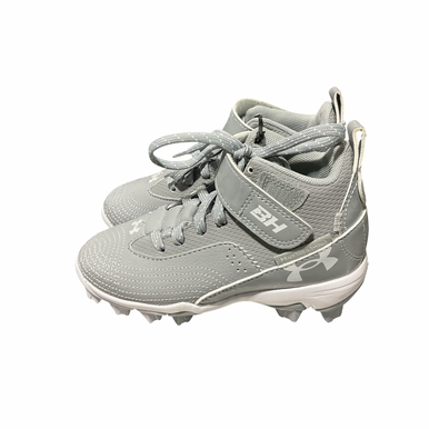 Used Under Armour Bryce Harper Bb Sb Cleats Grey Youth 11.0 11834-s000052472