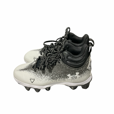 Used Under Armour Locked Down Bb Sb Cleats Black Youth 11.0 11834-s000052489