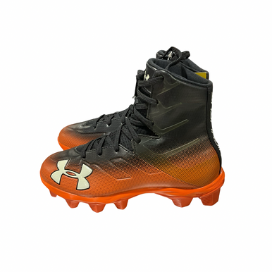 Used Under Armour Jr Fb Cleats Orange Junior 04 11834-s000052503