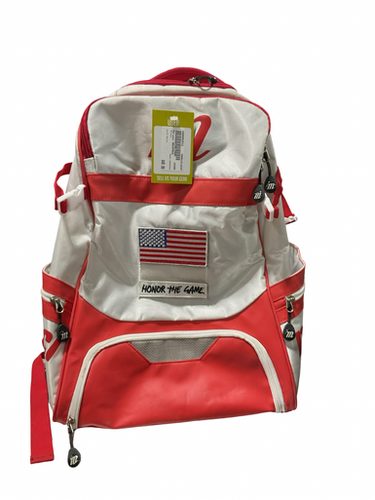 Used Marucci Backpack Bb Sb Player Backpack White 11834-s000052512