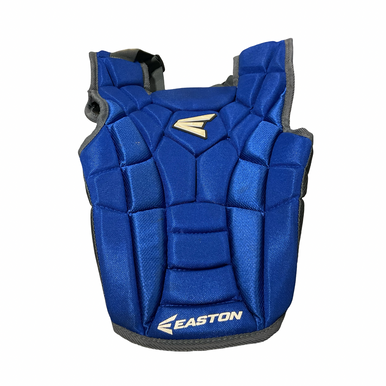 Used Easton Royal Blue Catchers Chest Protector Royal Blue Intermed 11834-s000052243