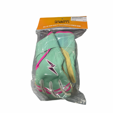 Used Bb Sb Batting Gloves Green Sm 11834-s000052289