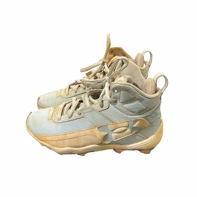 Used Under Armour Bh Cleats Bb Sb Cleats Grey Junior 03.5 11834-s000052348