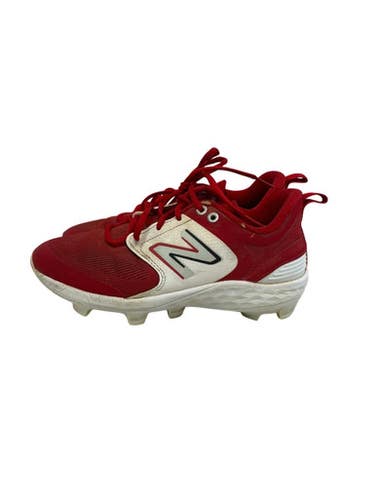 Used New Balance 3000 Molded Mens 7.5 Bb Sb Cleats Red 11692-s000152192