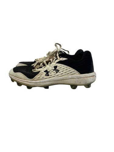Used Under Armour Yard Mens 9.5 Bb Sb Cleats Black 11692-s000152245