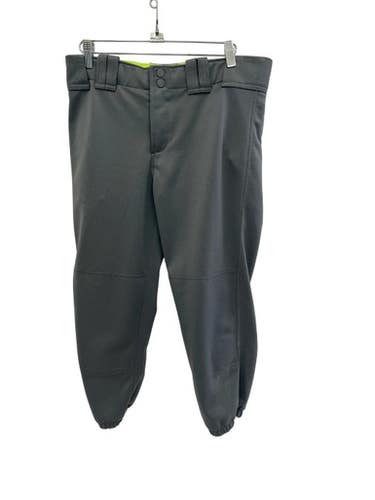 Used Mizuno Charcoal Womens Sm Softball Pants 11692-s000152261