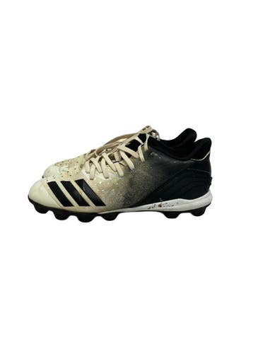 Used Adidas Icon 4 Jr 4.5 Bb Sb Cleats Black 11692-s000152263