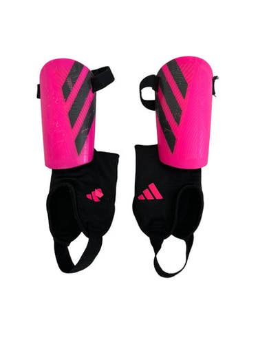 Used Adidas Jr Sm Soccer Shin Guards Junior Pink 11692-s000152286