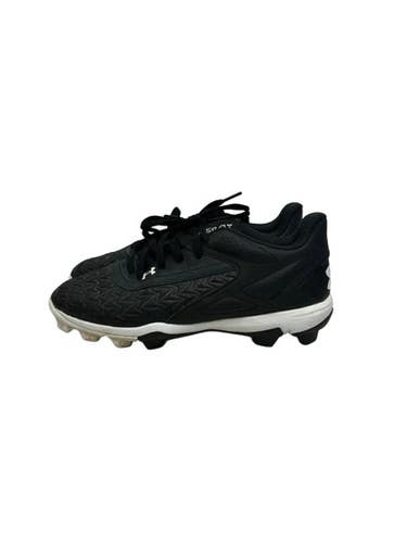 Used Under Armour Leadoff Low Jr 6 Bb Sb Cleats Black 11692-s000152324