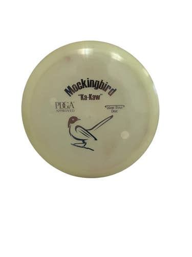 Used Lone Star Disc Mockingbird 173g Disc Golf Driver Clear 11692-s000152484
