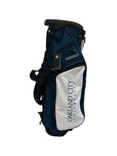 Used Ogio Alpha+ Mens Stand Bag Navy Blue *custom Oakland City* 11692-s000152562