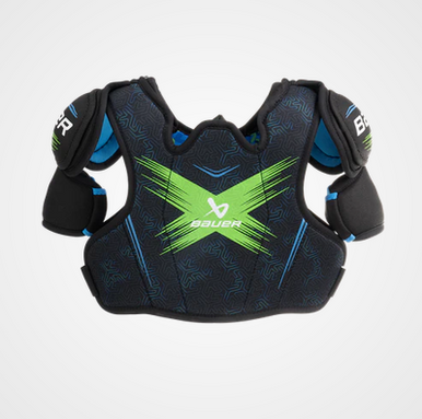 New Bauer Bauer X Shoulder Pad Youth Shoulder Pads Sm 11851-bar1063718ytsm