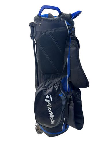 Used Taylormade Stand Bag Mens Stand Bag Black And Royal Blue 11835-s000209284
