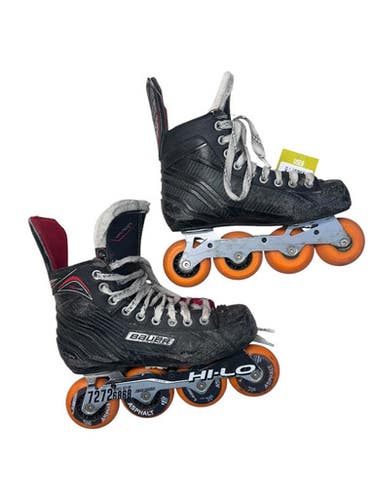 Used Bauer Vapor Xr300 Intermediate Hockey Skate Black And Red Intermediate 4.0 11835-s000209384