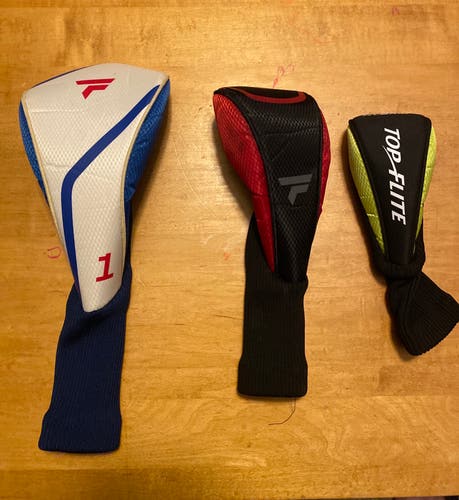 Top Flite Driver, 3 Wood, Hybrid Head Cover