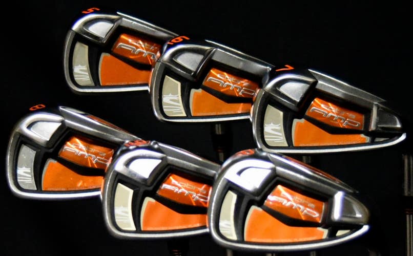 COBRA AMP IRONS SET 5-PW FLEX: REGULAR LENGTH: (5) 38.5 IN RIGHT HANDED
