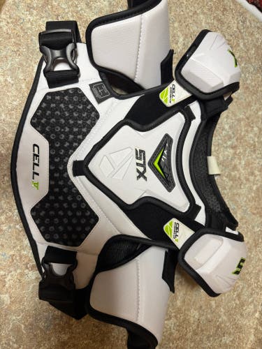 SR Medium Adult STX Cell V Shoulder chest Pads pad senior adult Nocsae