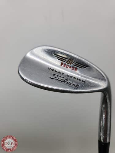 2006 TITLEIST VOKEY CHROME 200 SERIES WEDGE 60*/6 WEDGEFLEX TT DYNAGOLD 35" FAIR