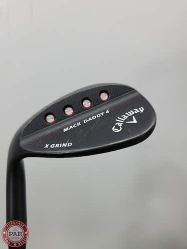 LEFTY 2018 CALLAWAY MACK DADDY 4 MATTE BLACK WEDGE 60*/12 STIFF TT DYNAGOLD TOUR