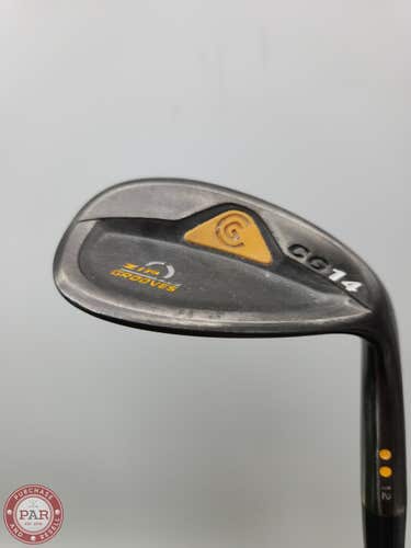 2007 CLEVELAND CG14 BLACK PEARL WEDGE 60* WEDGEFLEX CG TRACTION 35.75" GOOD