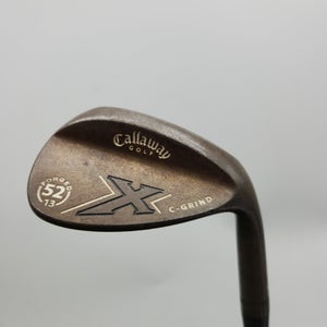 2008 CALLAWAY X FORGED VINTAGE WEDGE 52*/13 STIFF NSPRO 950GH 35" GOOD