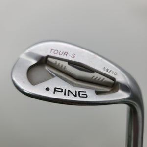 2011 PING TOUR S WEDGE 58*/10 WEDGEFLEX TT DYNAGOLD 35" (BLACK DOT) GOOD