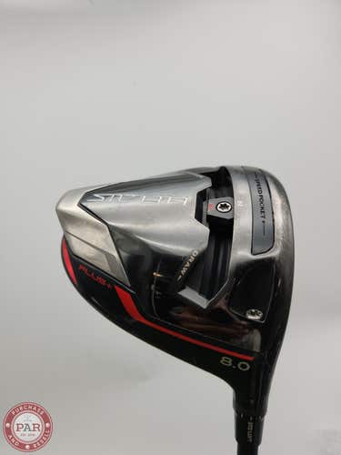2022 TAYLORMADE STEALTH PLUS DRIVER 8* XSTIFF MITSU REAX 60X GOOD