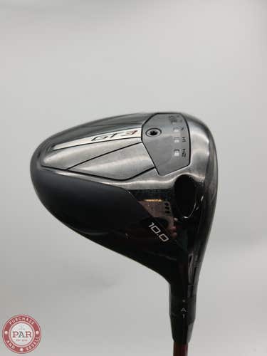 2024 TITLEIST GT3 DRIVER 10* STIFF PROJECTX DENALI RED 50G VERYGOOD