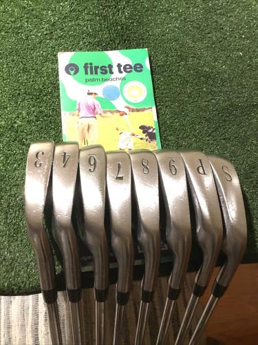 Titleist DCI 981 Irons Set (3-PW-SW, No 5i) Regular Steel Shafts (+1) *READ*