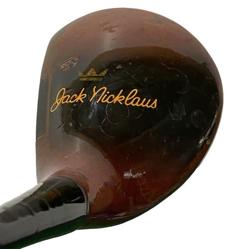 MacGregor Jack Nicklaus 080W Persimmon Driver Tru-Action B Regular Steel 43" RH