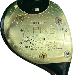 Ping Eye2 Karsten Driver Black Dot RH ZZ Lite Stiff Steel 43 Dylagrip Nice Cover