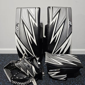 27" Brian's Optik 4 Junior Full Right Goalie Full Set (New)