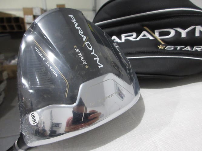 Callaway Paradym Star Driver - 12* - ATTAS 40 Senior Flex Graphite - NEW