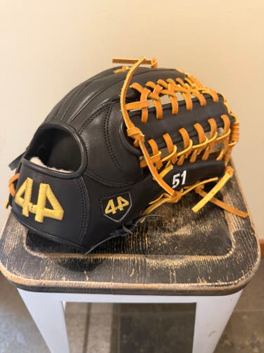 44 Pro 12.75” Outfield Baseball Glove * RHT *
