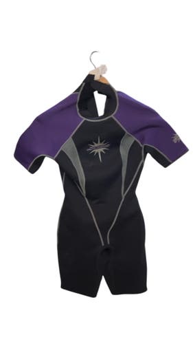 Jobe Power Stretch Spring Wetsuit Black/Purple Good Condition