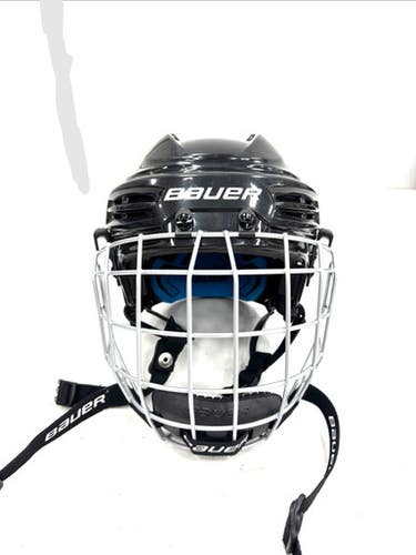 Used Bauer Prodigy Certified 2028 Helmet Cage Combo Black One Size 11860-s000310658