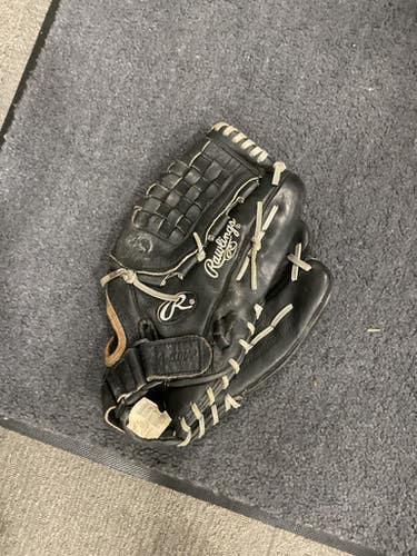 Used Rawlings Sb1400 Bb Sb Glove Rh Throw Black 14" 11614-s000238528