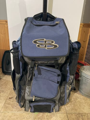 Boombah Superpack XL Rolling Bat Bag w/ Helmet