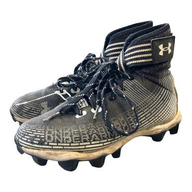 Used Under Armour Highlight Franchise Jr Fb Cleats Black Junior 02 11450-s000523026